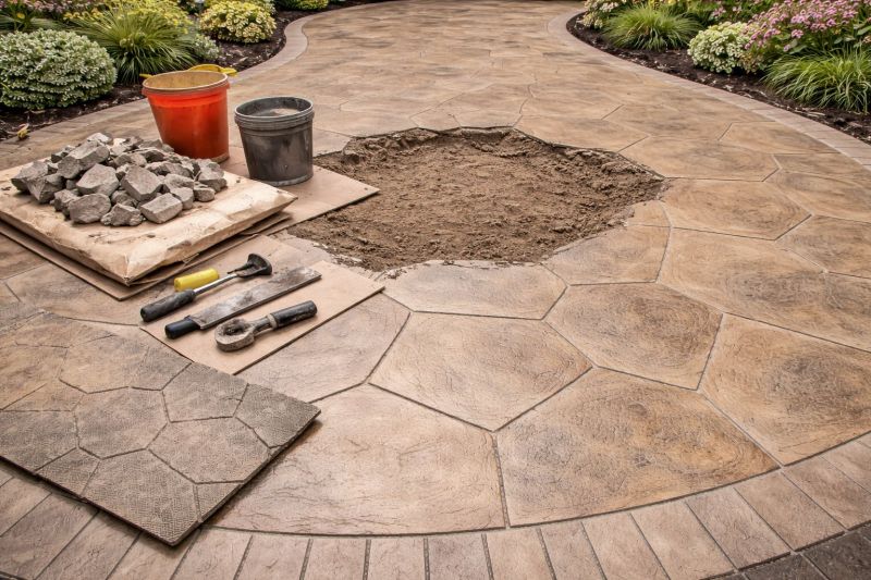 Decorative Concrete Repair in Napa, CA