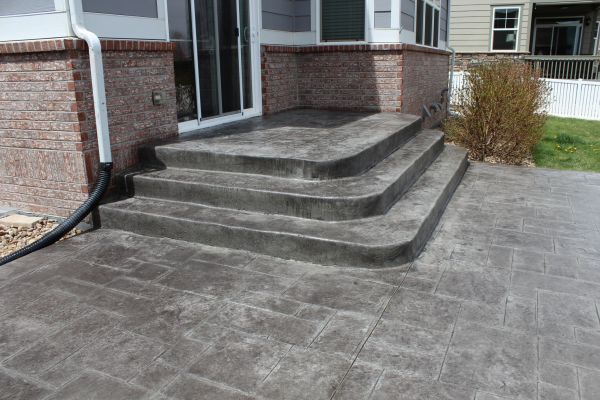 Stamped Concrete Deck Repair