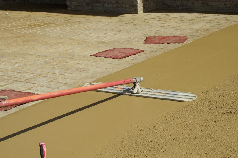 Stamped Concrete Color Restoration