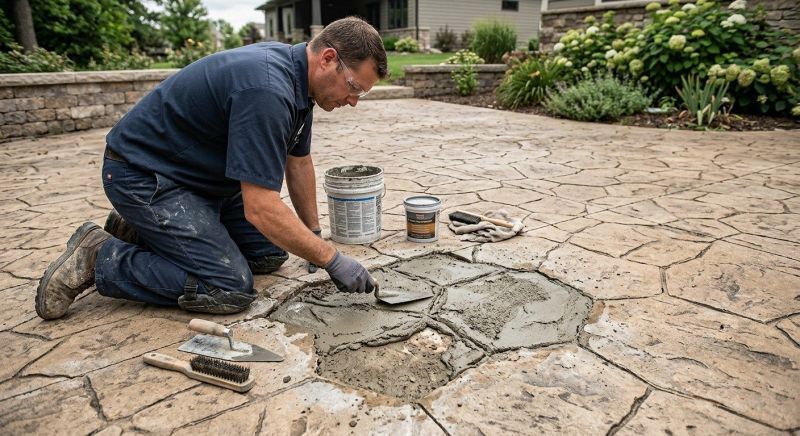 Decorative Concrete Repair in Corpus Christi, TX