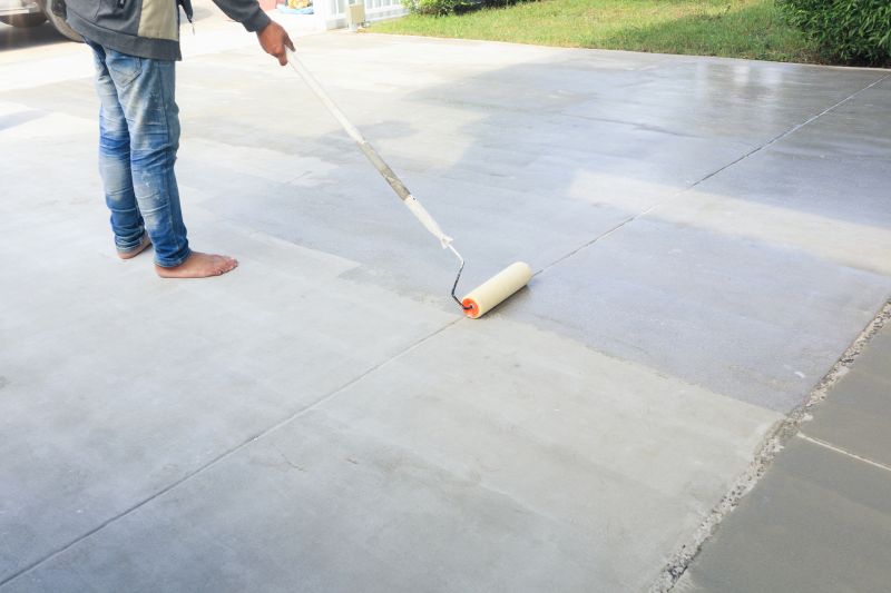Stamped Concrete Color Restoration