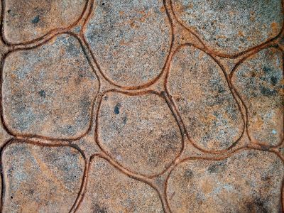 Stamped Concrete Color Restoration
